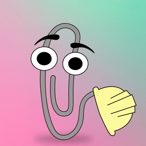 Clippy with a Hard Hat
